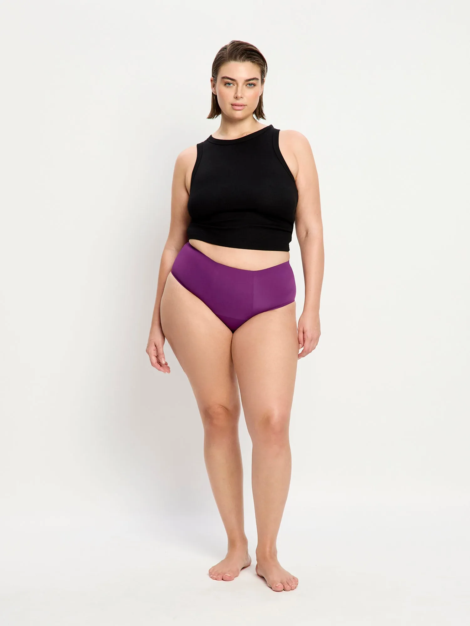 Allure Seamfree Full Brief Super Mystic Purple