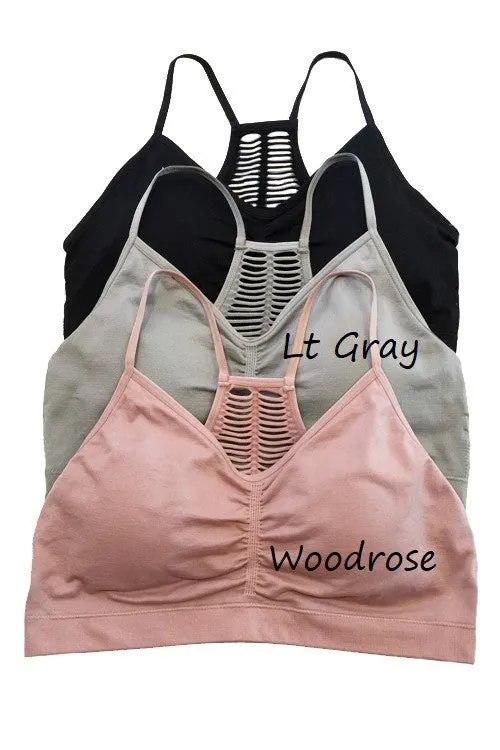 Anemone Seamless Racerback Bralette WY2018