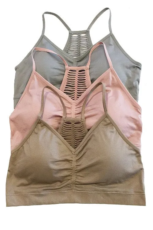Anemone Seamless Racerback Bralette WY2018