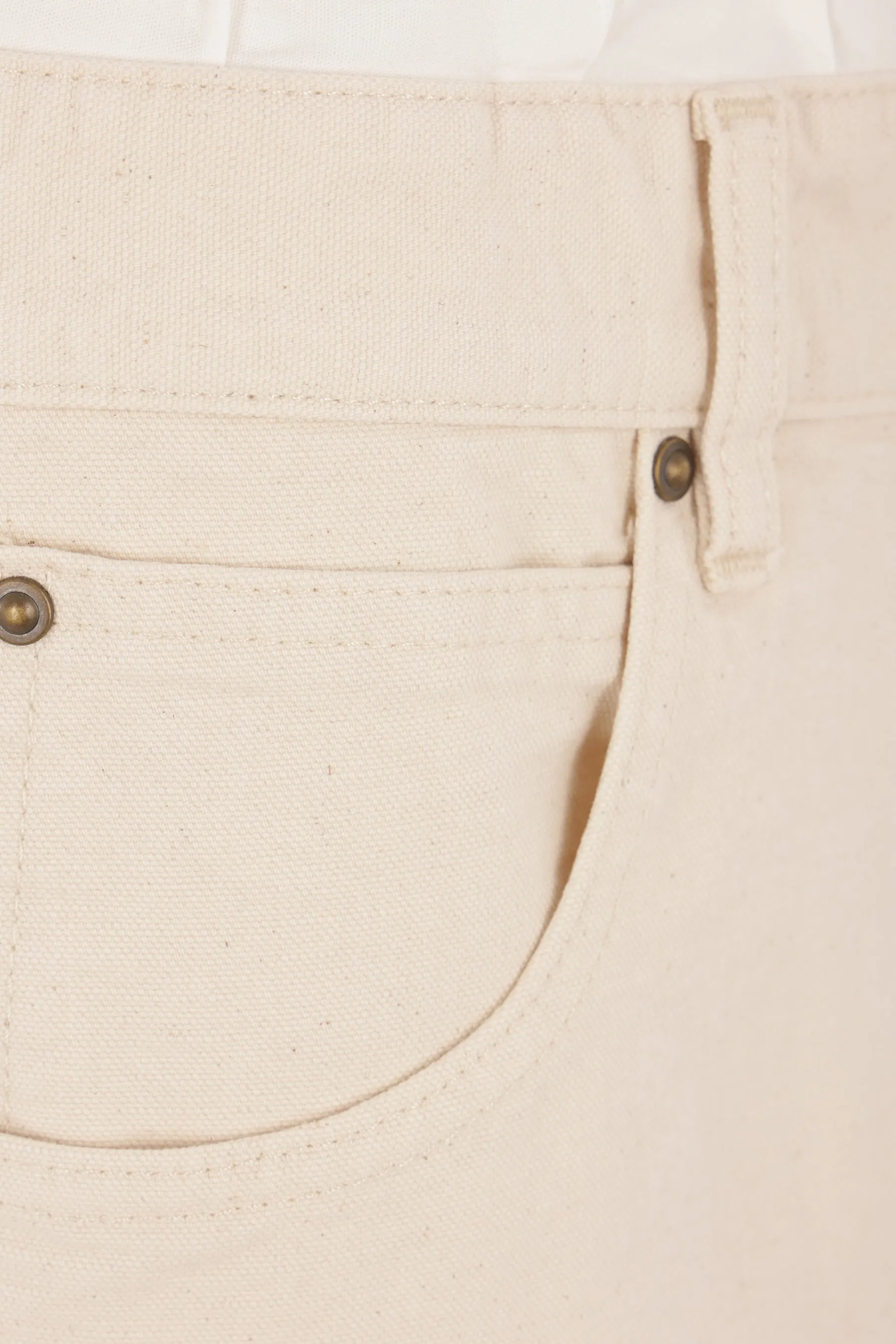 Anonymity of the lining long skirt in denim