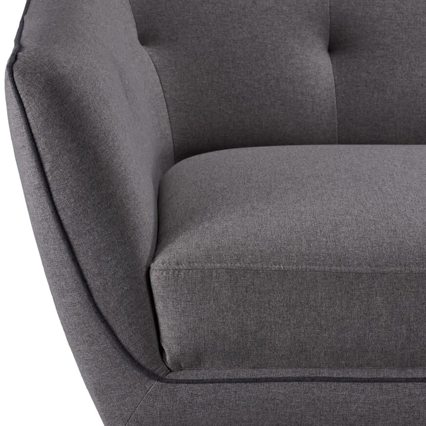 Ava II Loveseat - Light Grey