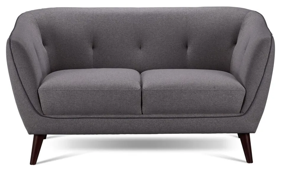 Ava II Loveseat - Light Grey