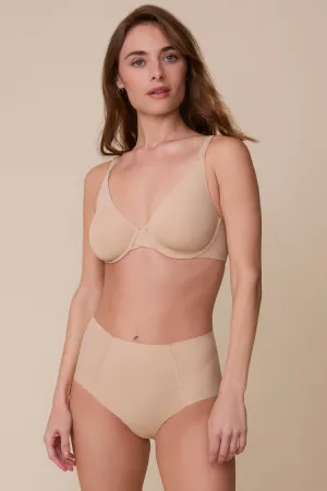 Bea Unlined Bra in Beige