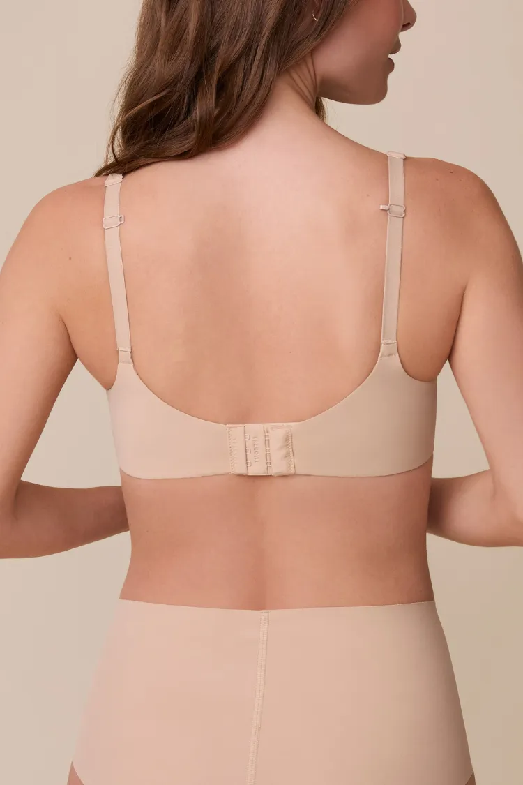 Bea Unlined Bra in Beige
