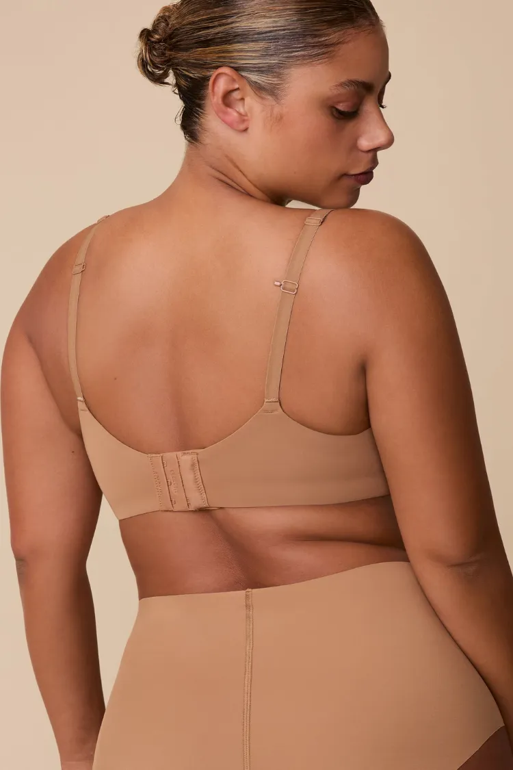Bea Unlined Bra in Tan