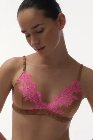 Bowie Padded Bralette Brown