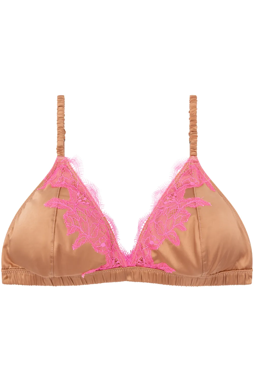 Bowie Padded Bralette Brown