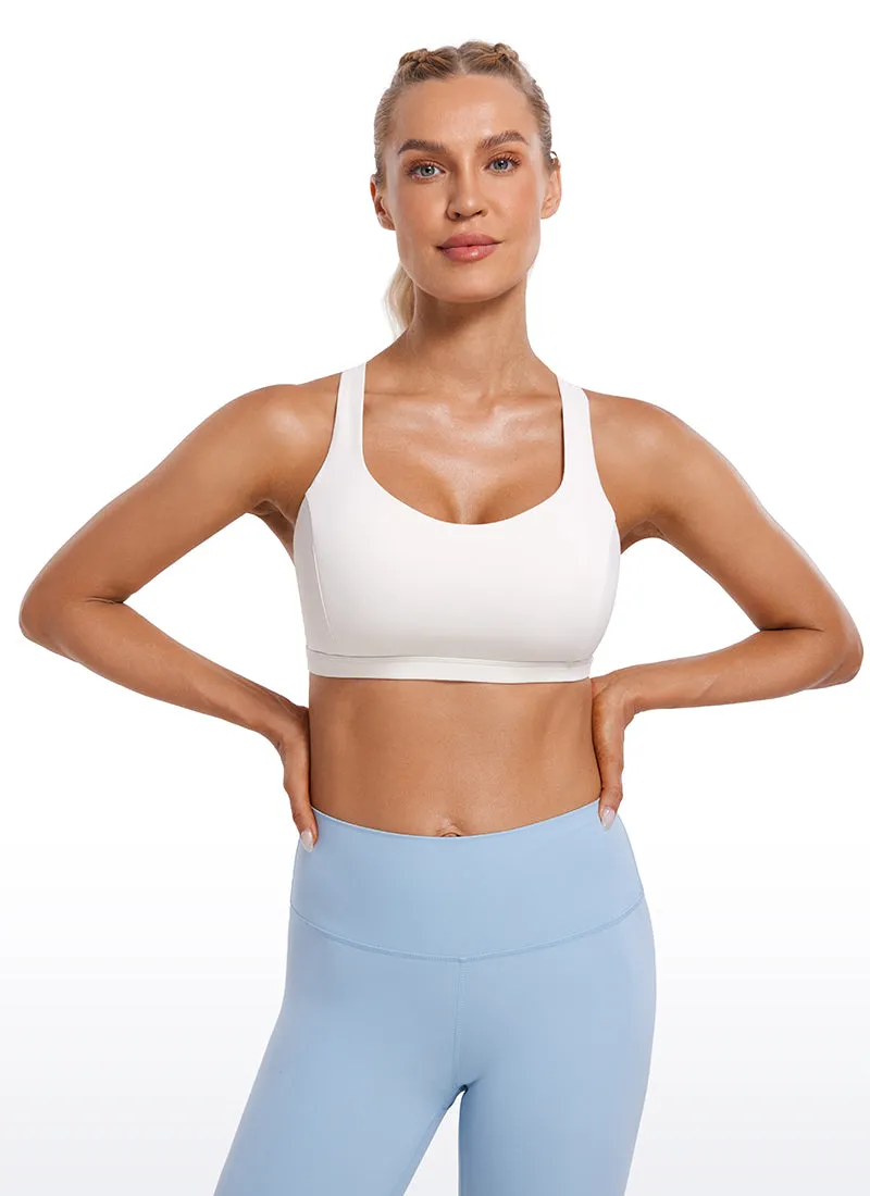 Brushed Nakedfeel Bra Criss Cross Back