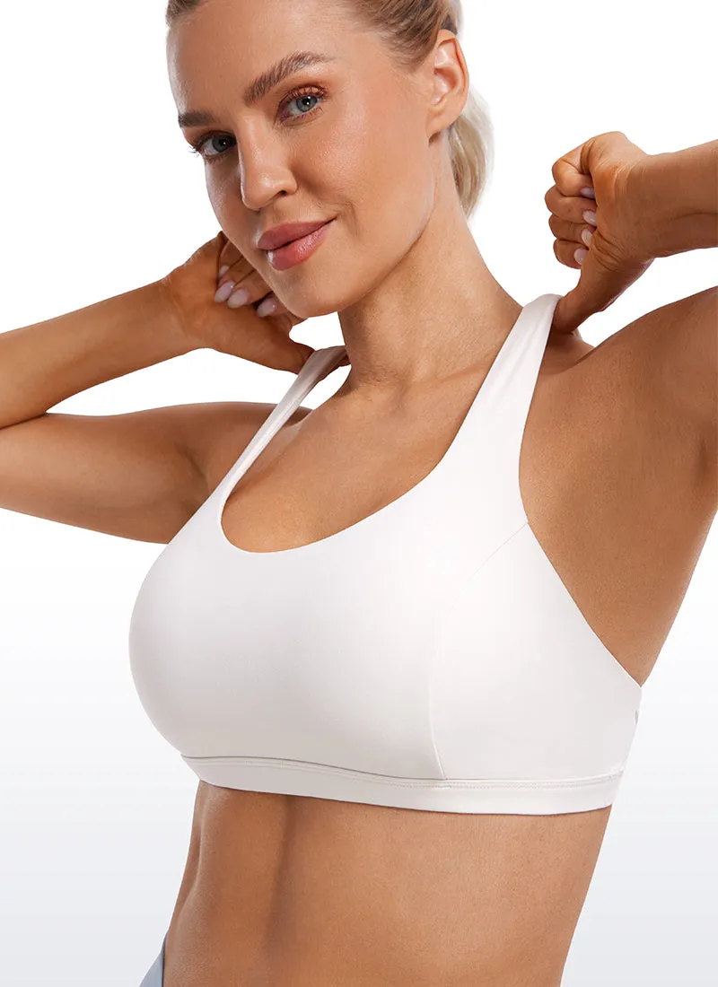Brushed Nakedfeel Bra Criss Cross Back