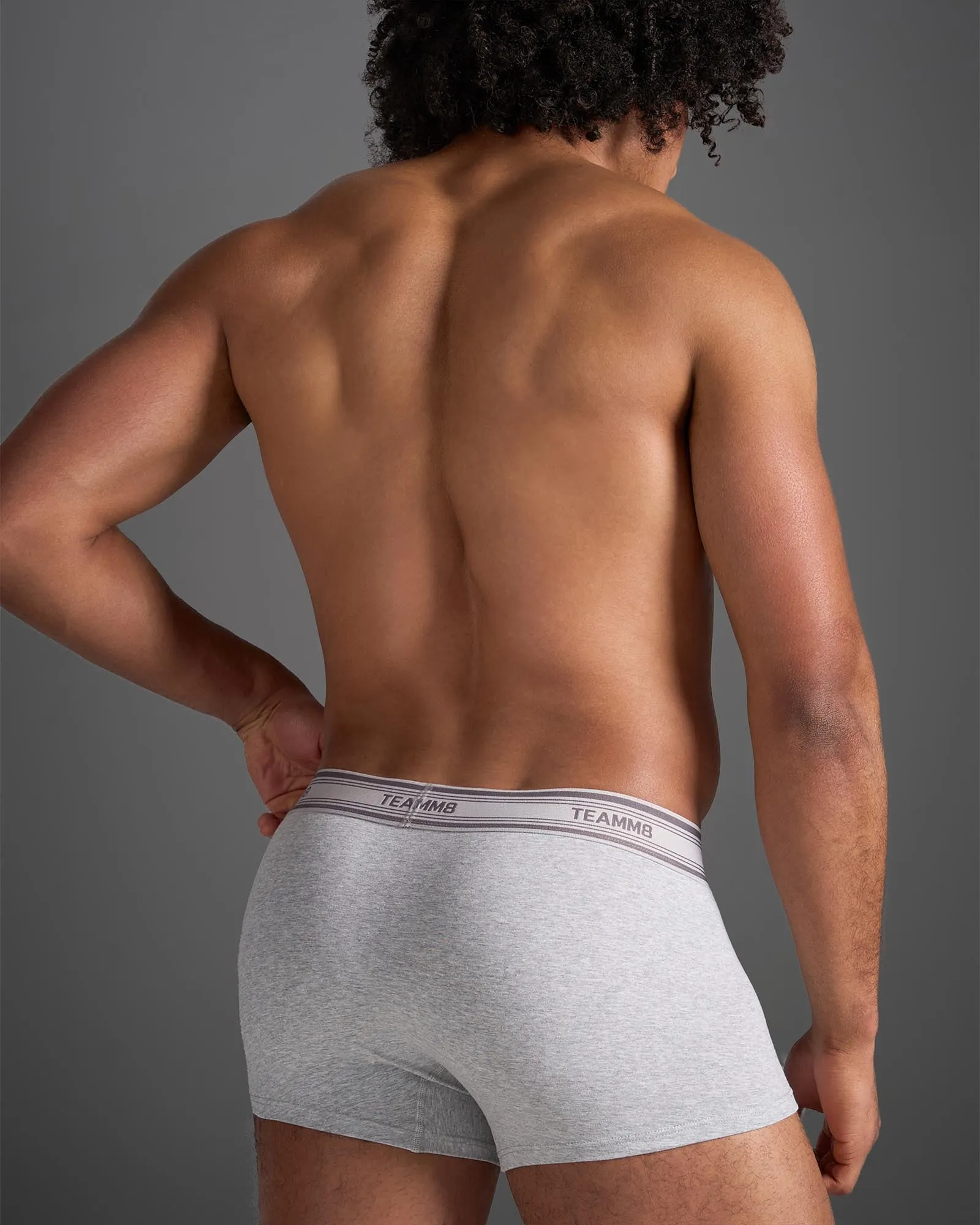Cotton Classic Trunk - Grey Marle
