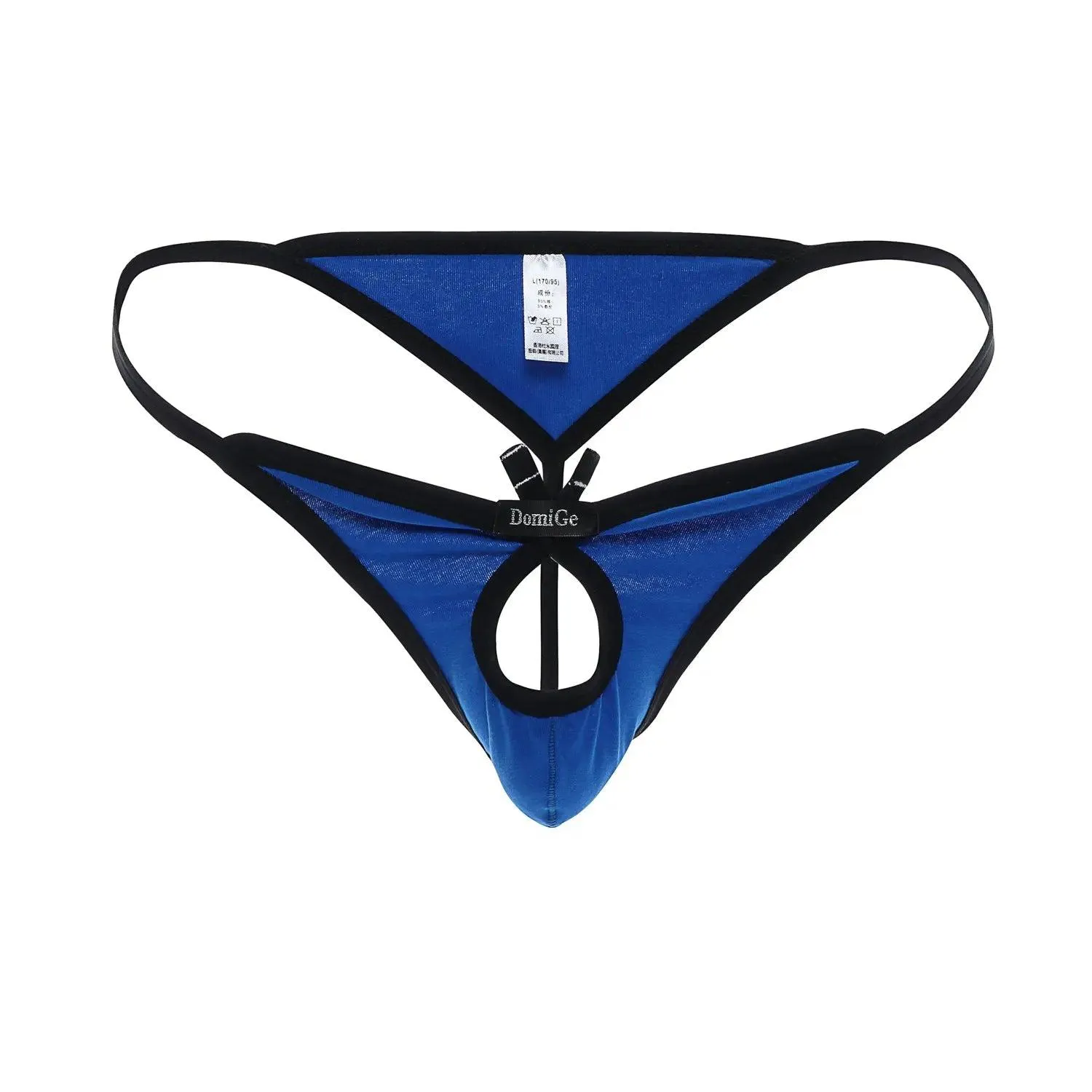 DomiGe Men's Thongs G-String with Butterfly Design Underwear