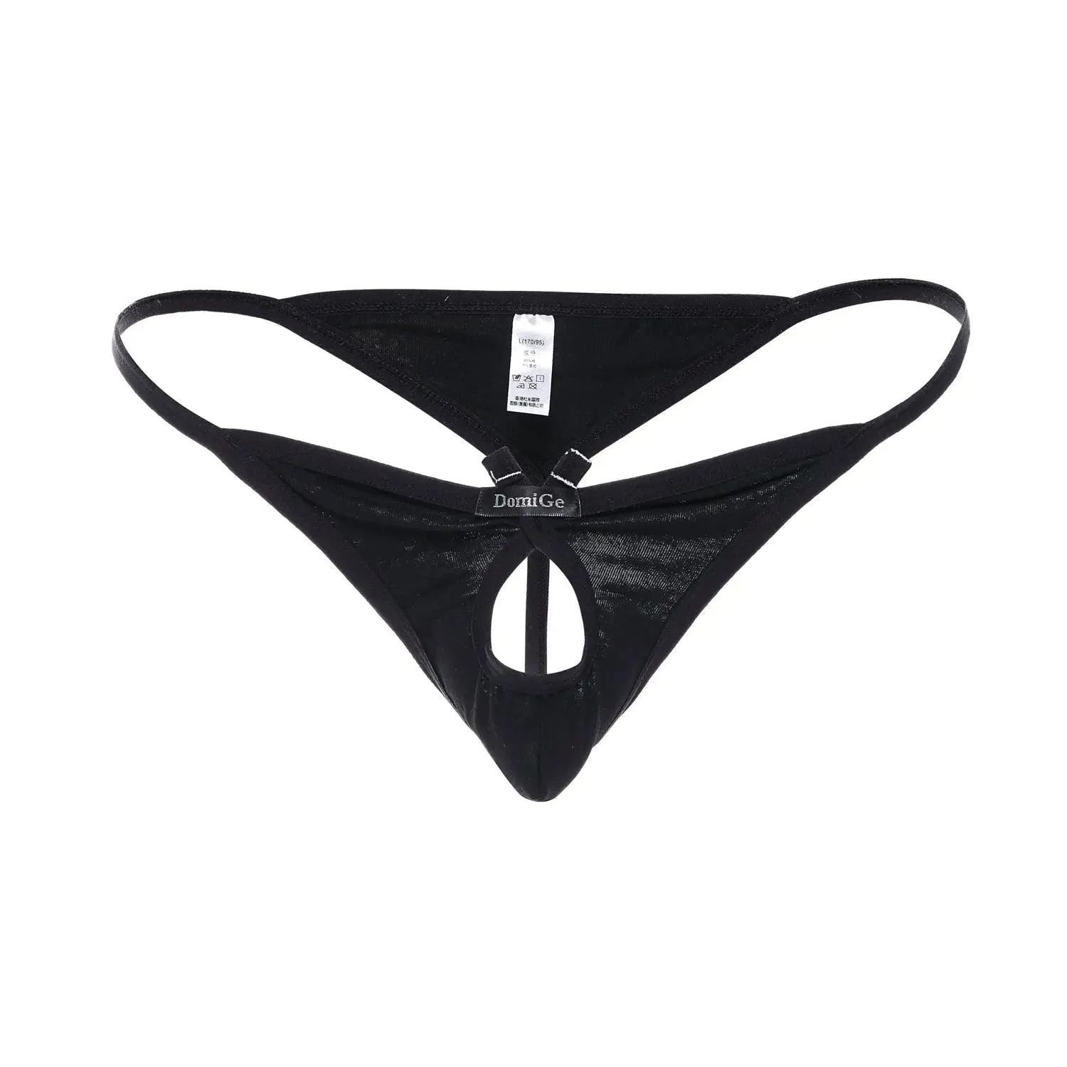 DomiGe Men's Thongs G-String with Butterfly Design Underwear