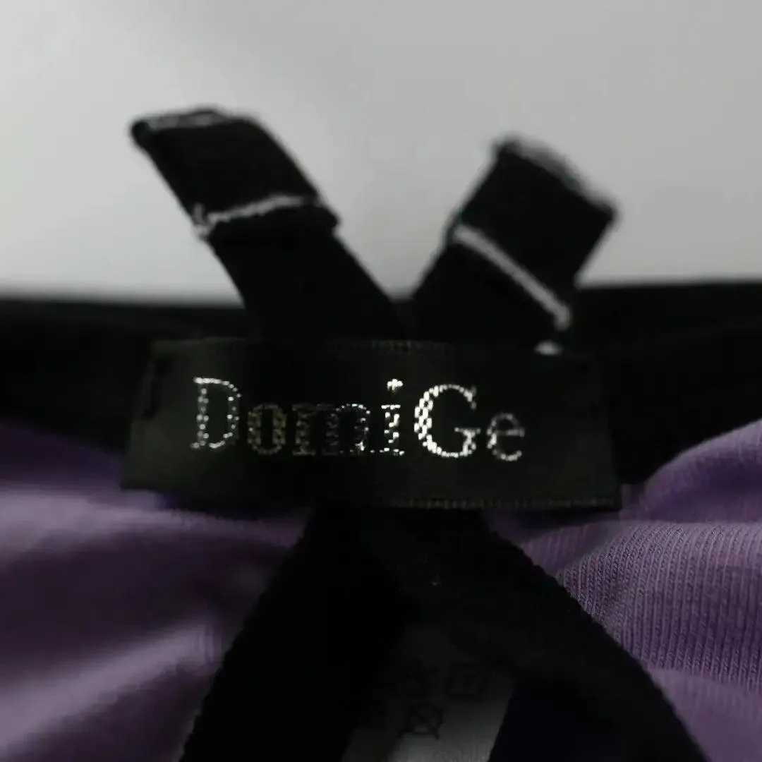 DomiGe Romantic Whisper Men's Cotton Thong Butterfly Front Opening
