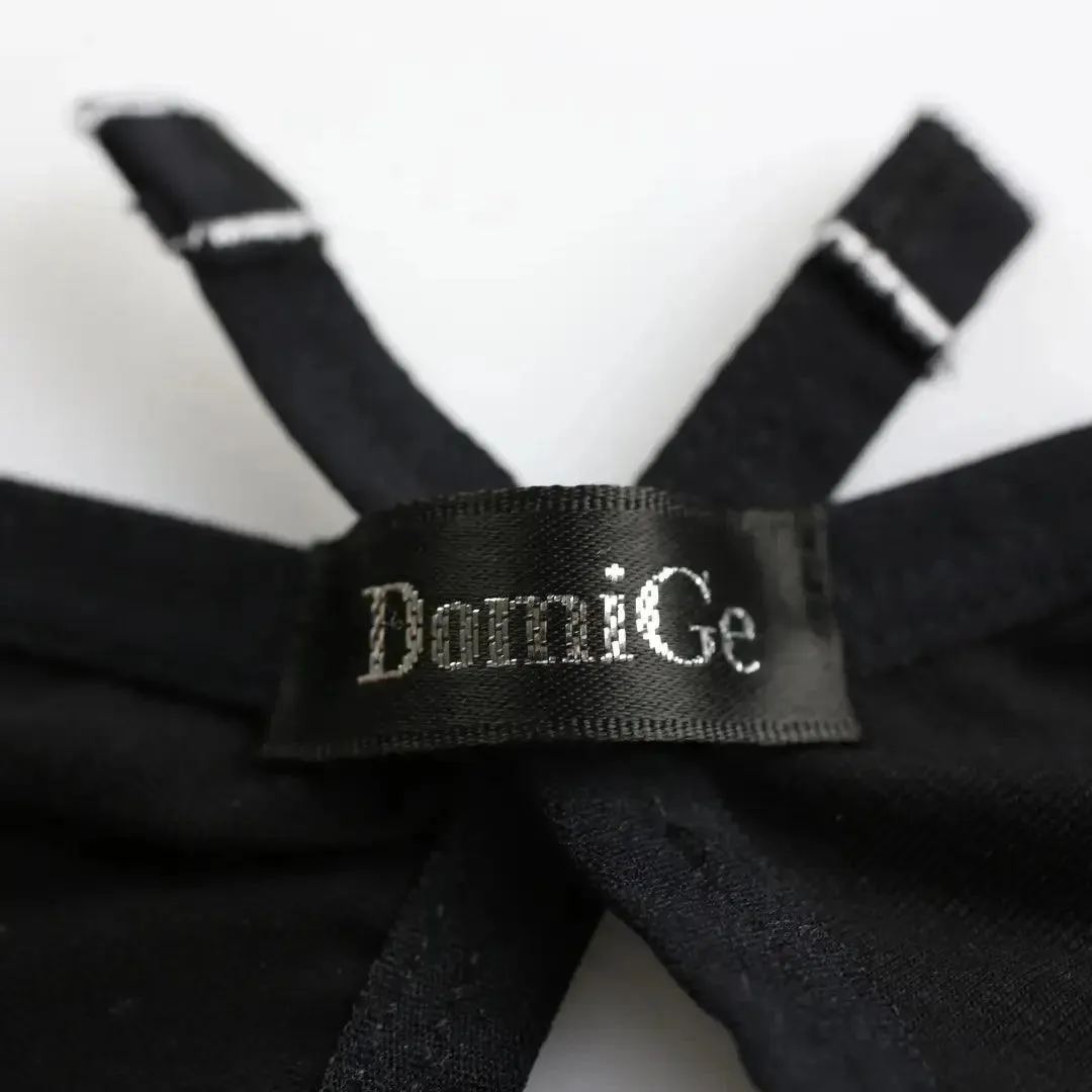 DomiGe Romantic Whisper Men's Cotton Thong Butterfly Front Opening