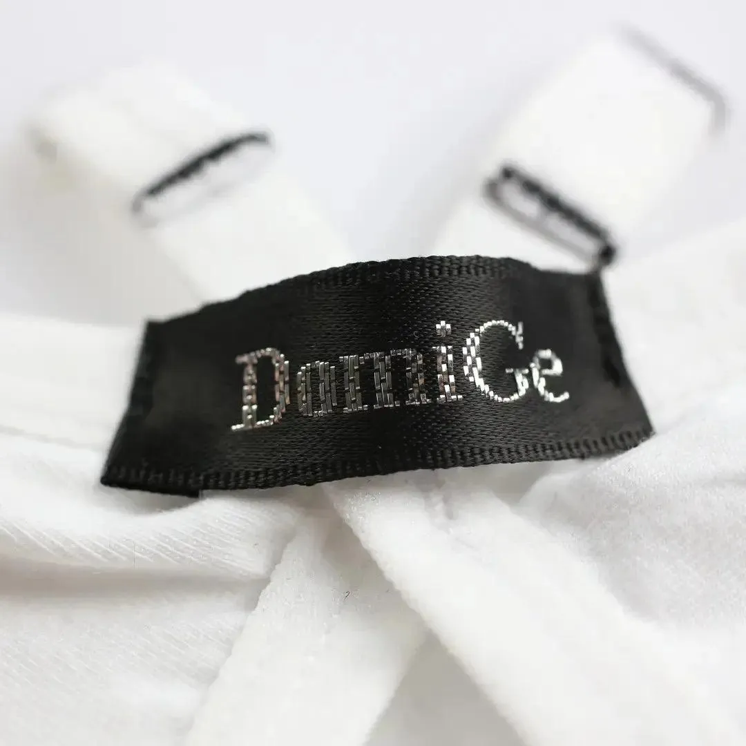 DomiGe Romantic Whisper Men's Cotton Thong Butterfly Front Opening
