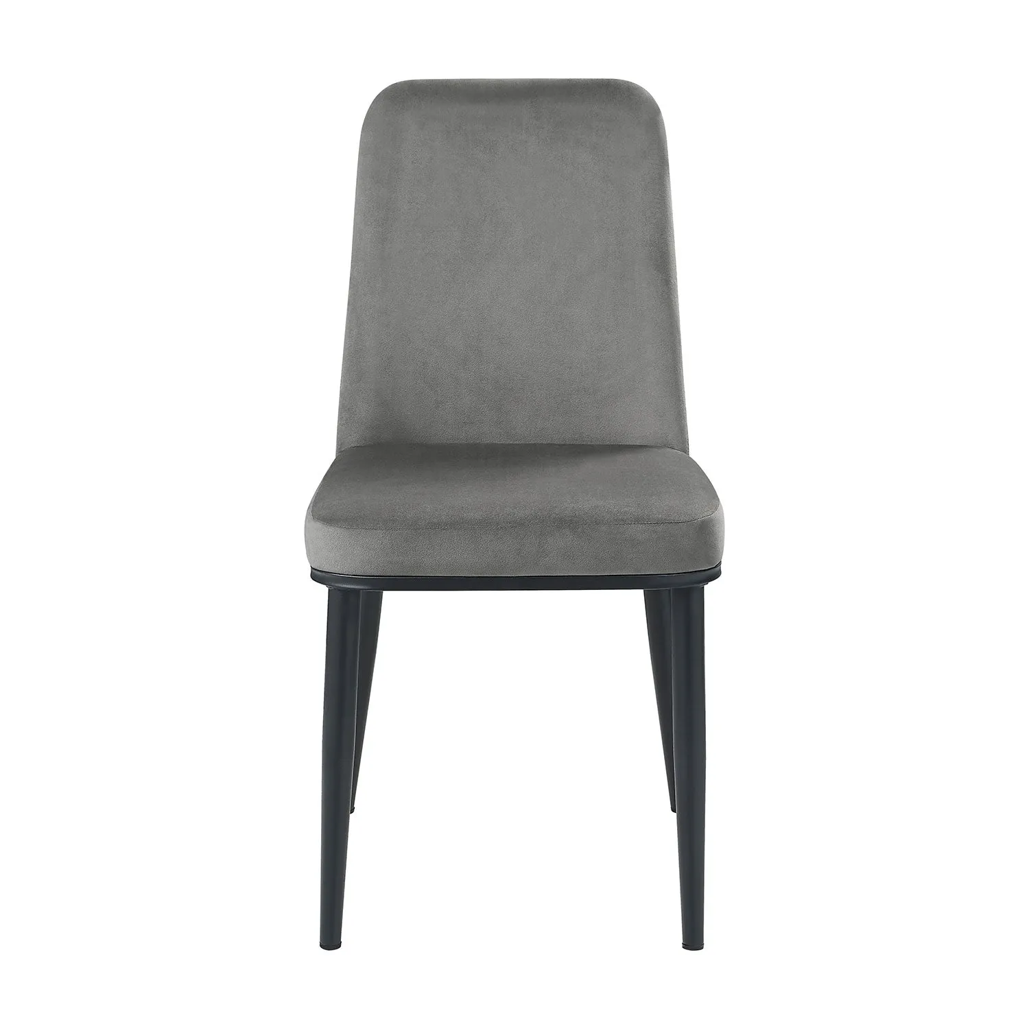 Emberly 7-Piece Sintered Dining Set - Grey, Black