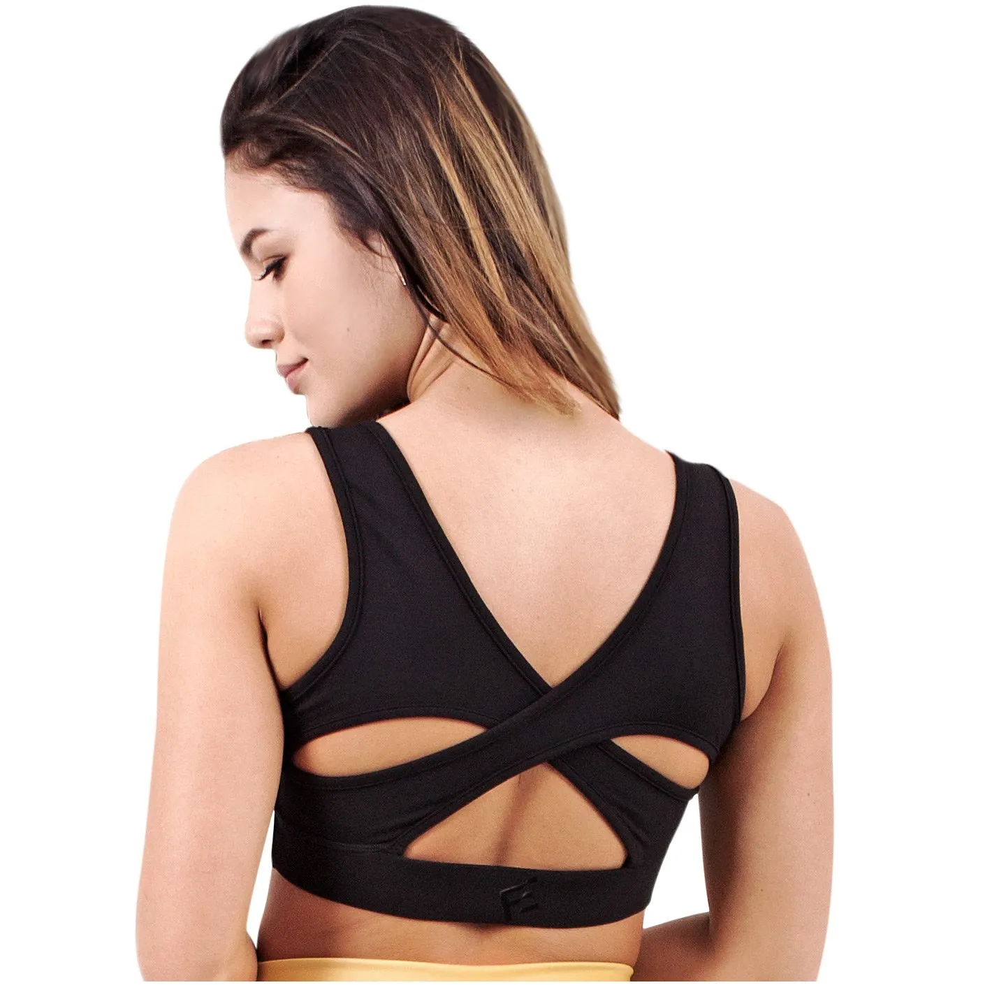 FLEXMEE 902009 | Luxury Sport Halter Bra | Supplex 360