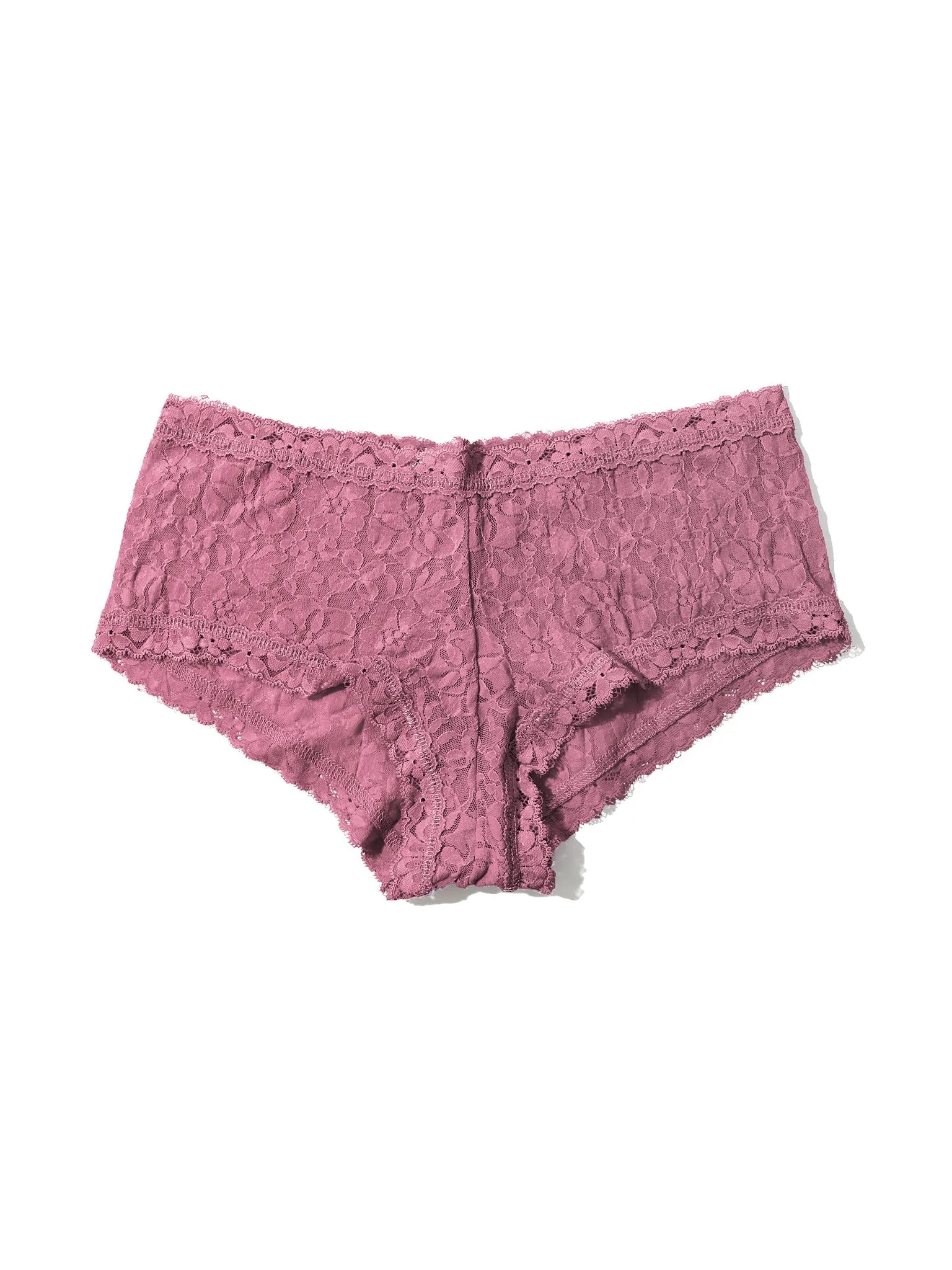 Flora Lace Boyshort Mauve Orchid Pink