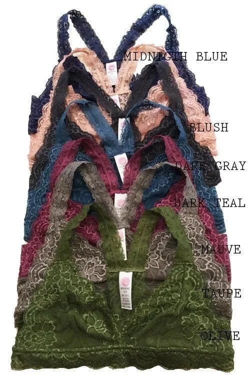 Gorgeous Racerback lined Bralette DG513N