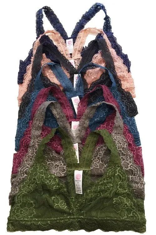 Gorgeous Racerback lined Bralette DG513N