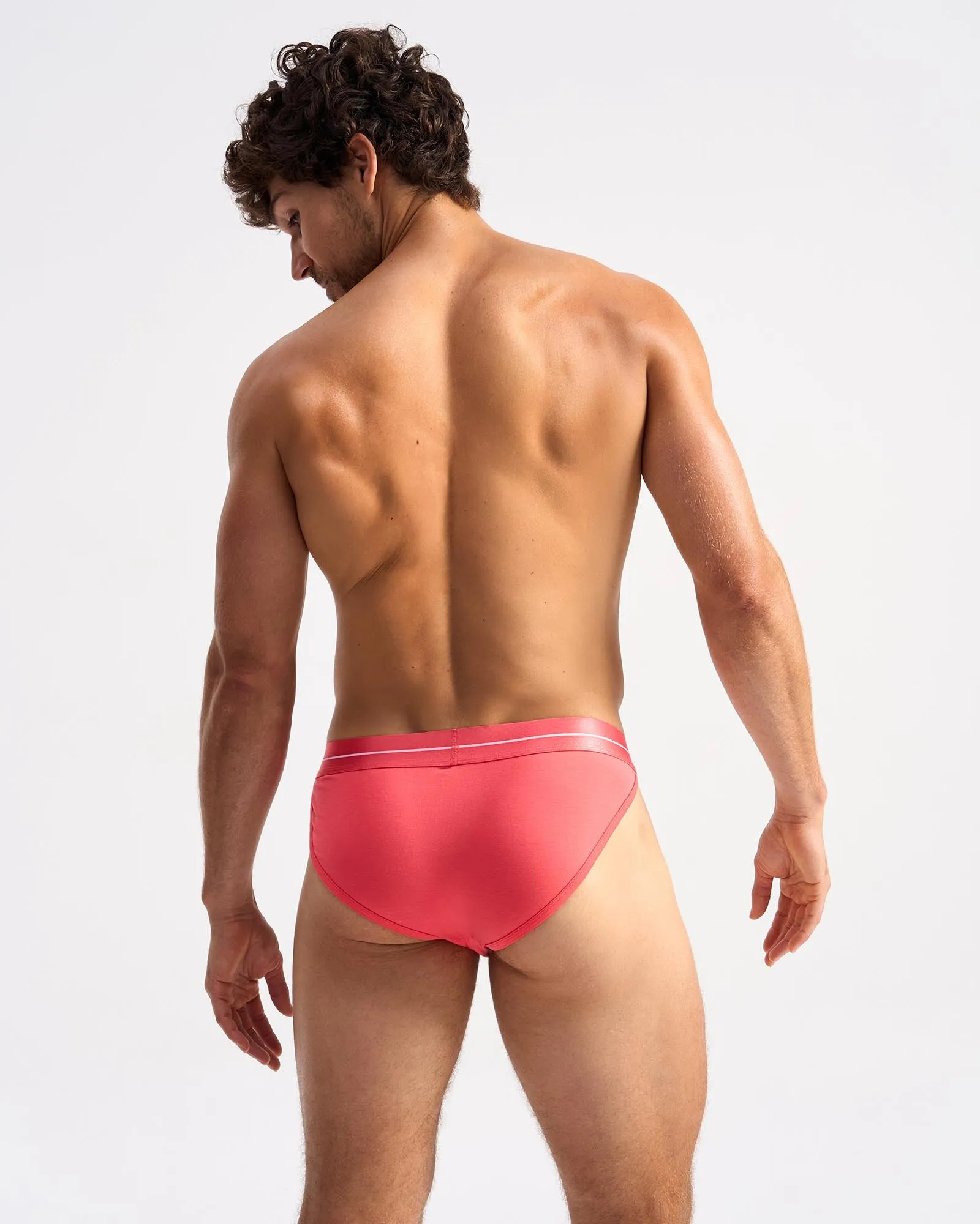 Icon Sports Brief | New Fit - Coral