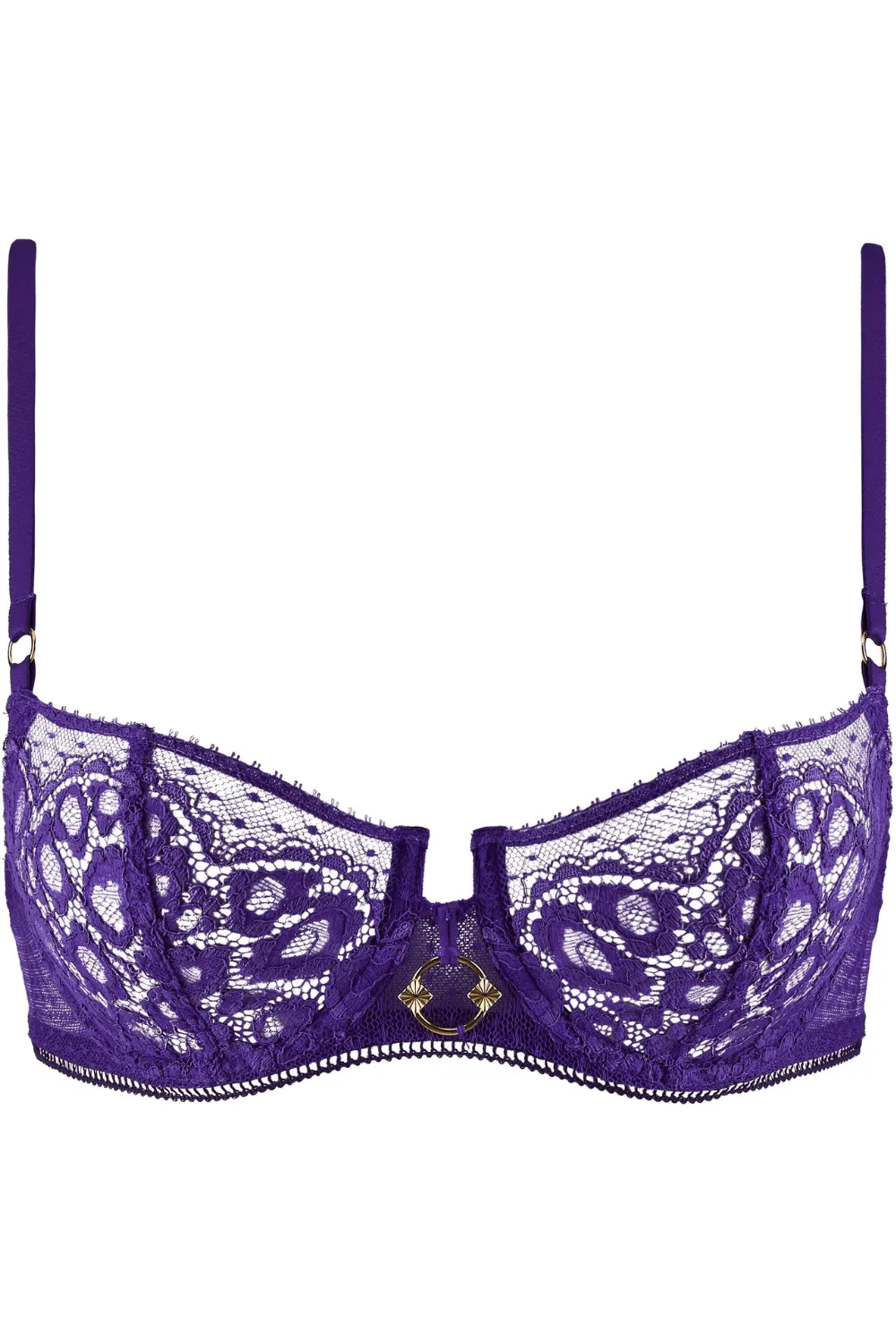 Illusion Fauve Underwired Half Cup Bra