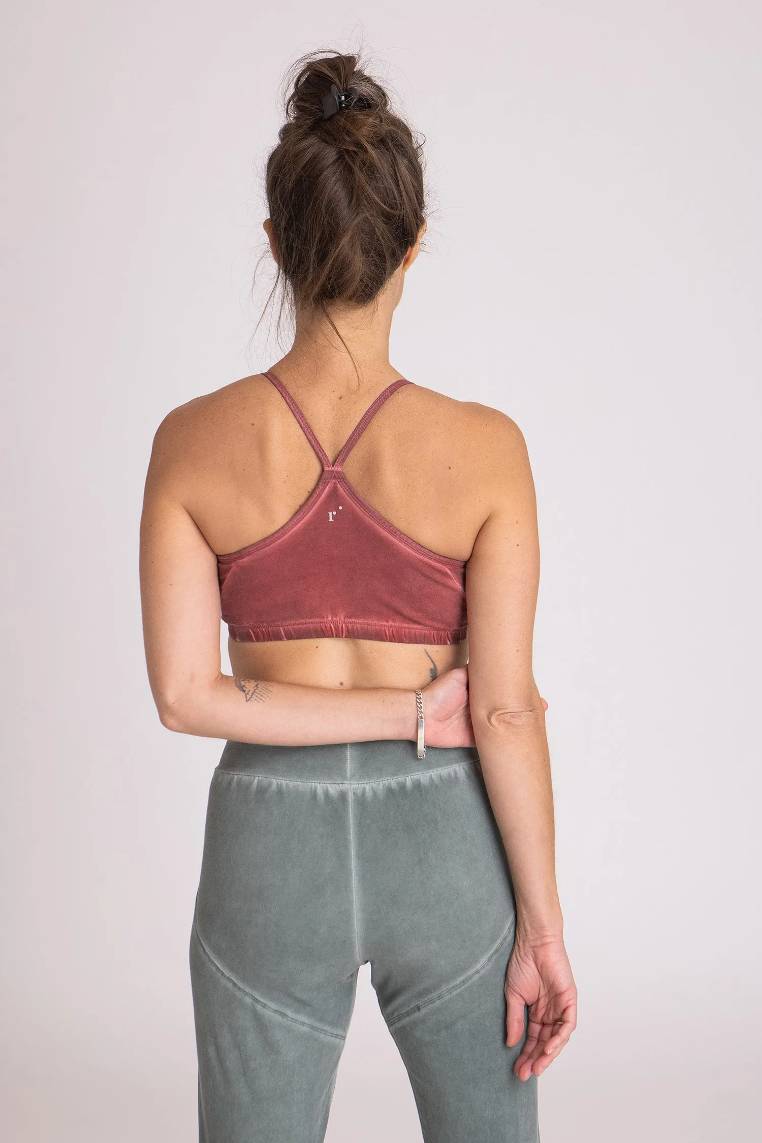 I'mPerfect Stonewash Criss Cross Bra 50%off