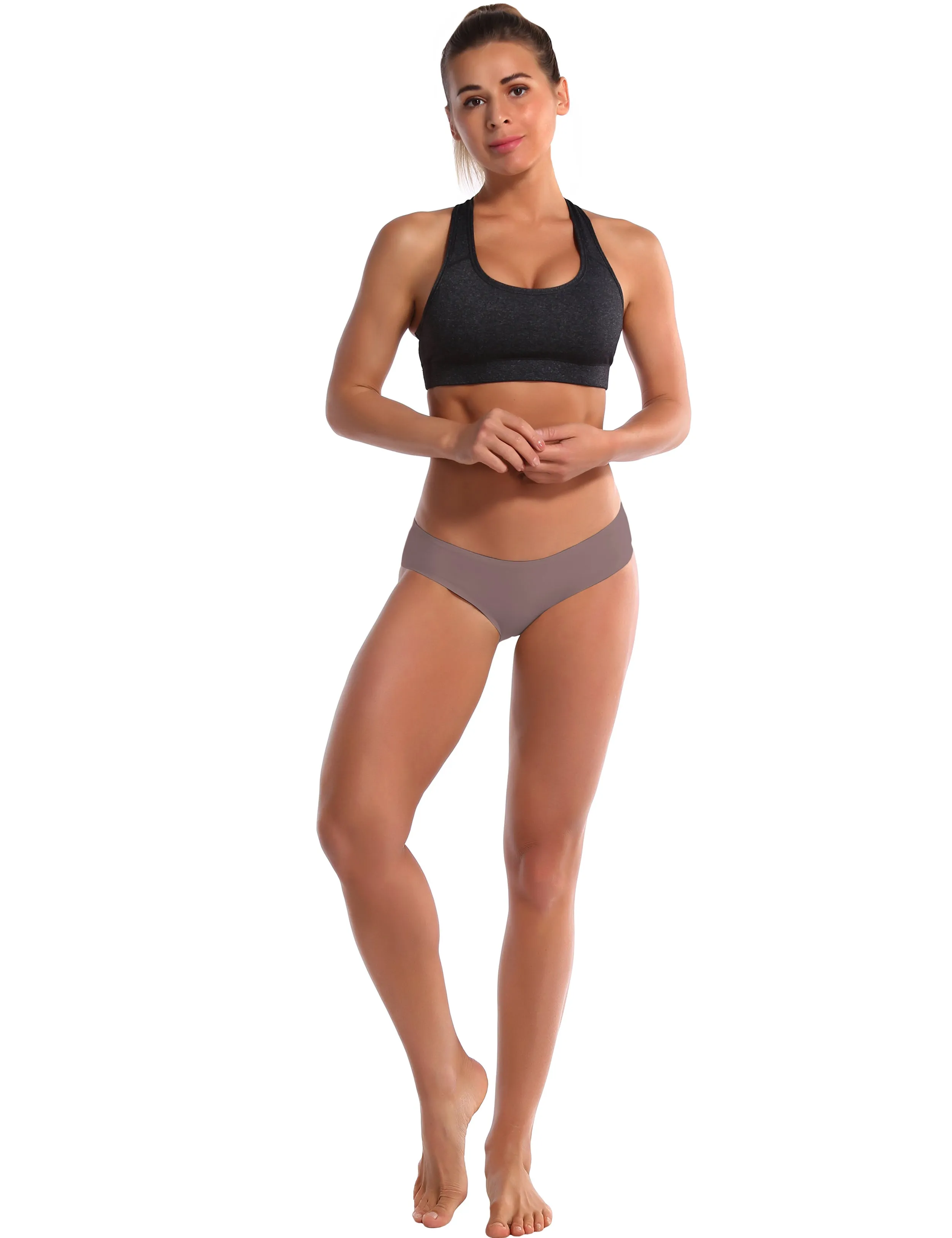 Invisibles Sports Bikini Underwear brown_yoga