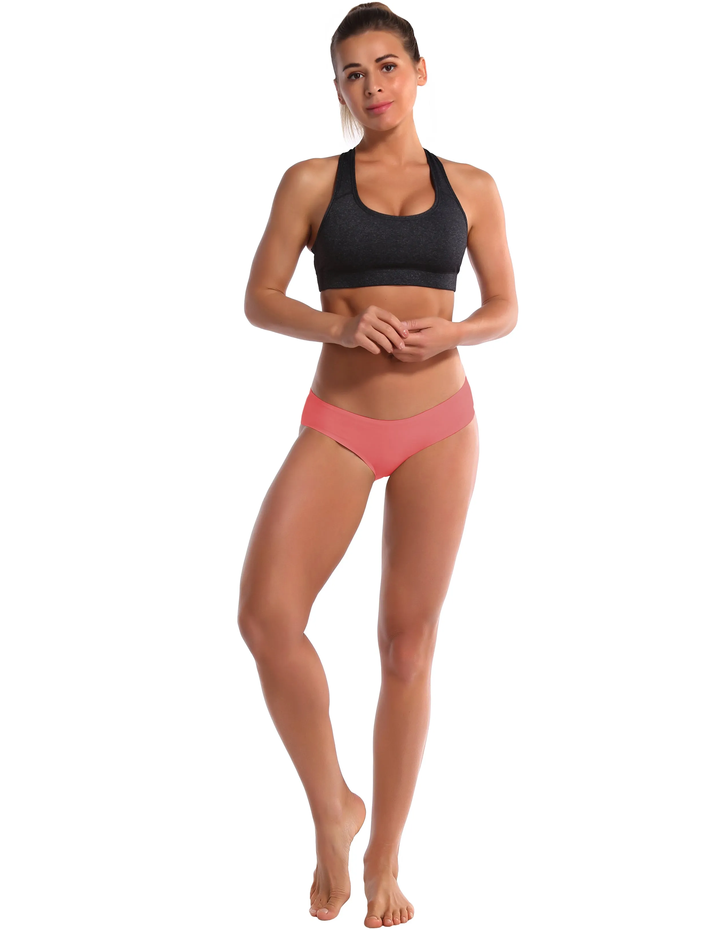 Invisibles Sports Bikini Underwear crushcoral_Running