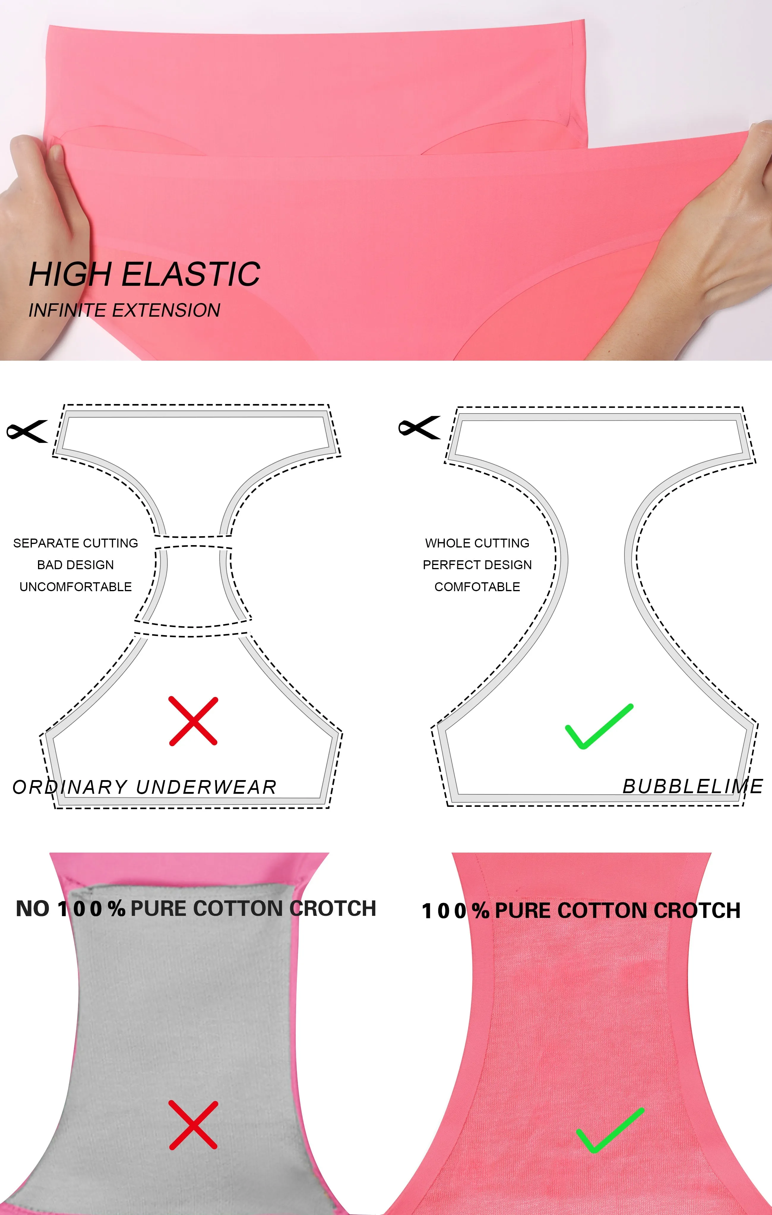 Invisibles Sports Bikini Underwear indipink_Golf