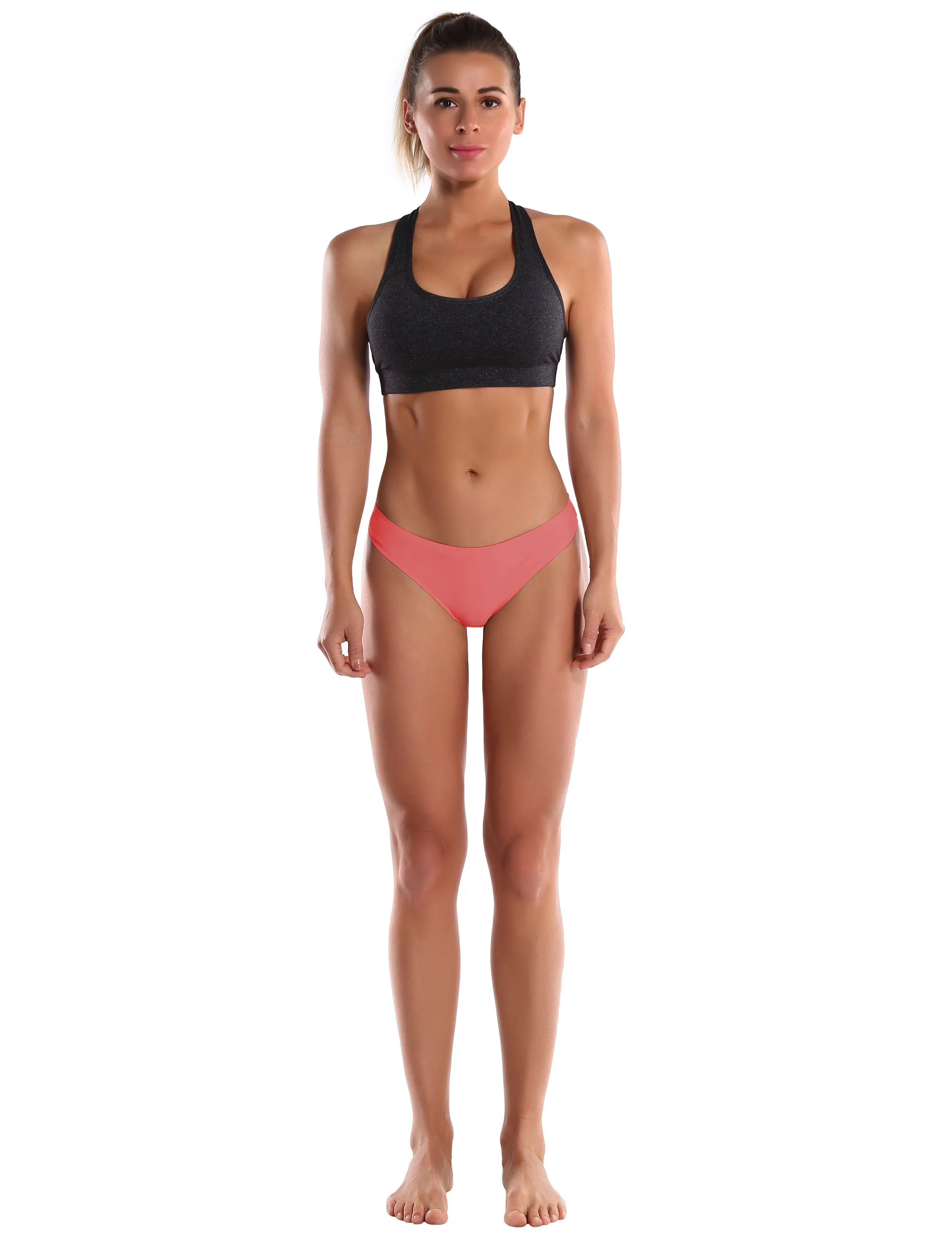 Invisibles Sports Thongs underwear Crushcoral ins_Running