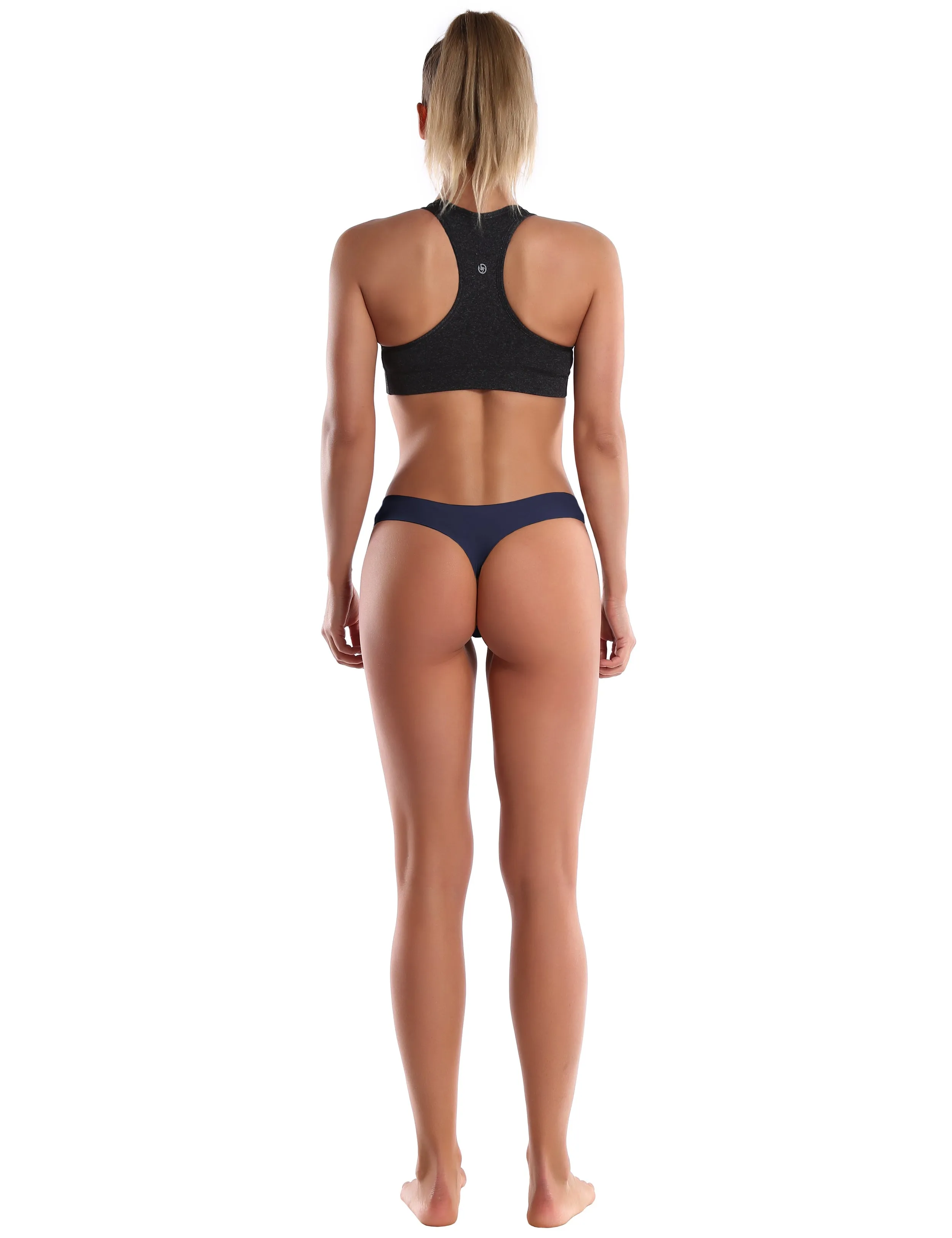 Invisibles Sports Thongs Underwear Darknavy_Tall Size