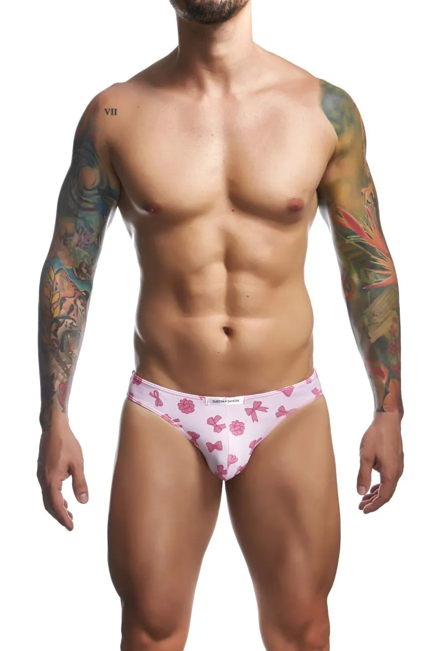 JUSTIN SIMON XSJ01 Classic Bikini Color Coquette
