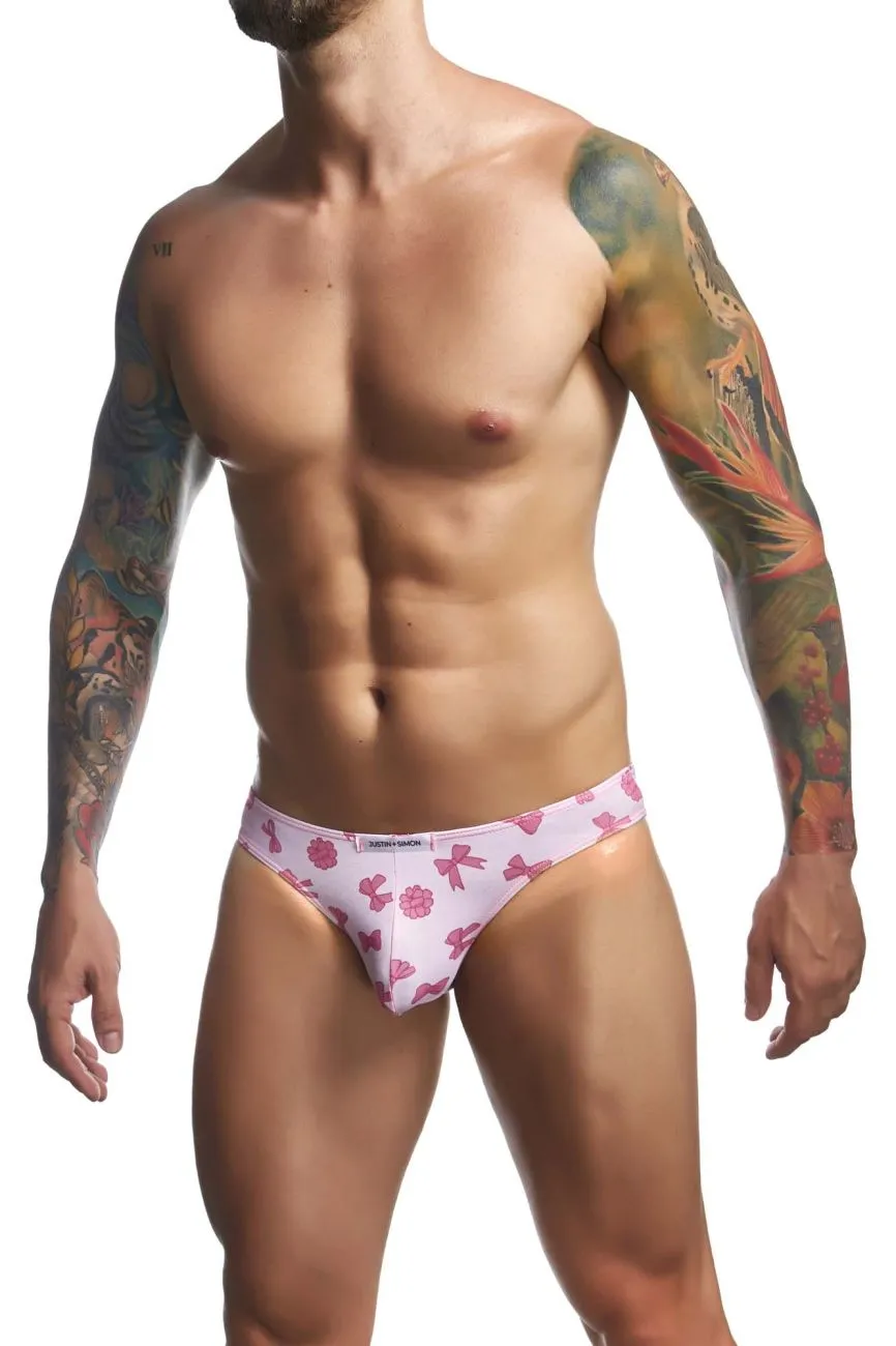 JUSTIN SIMON XSJ01 Classic Bikini Color Coquette