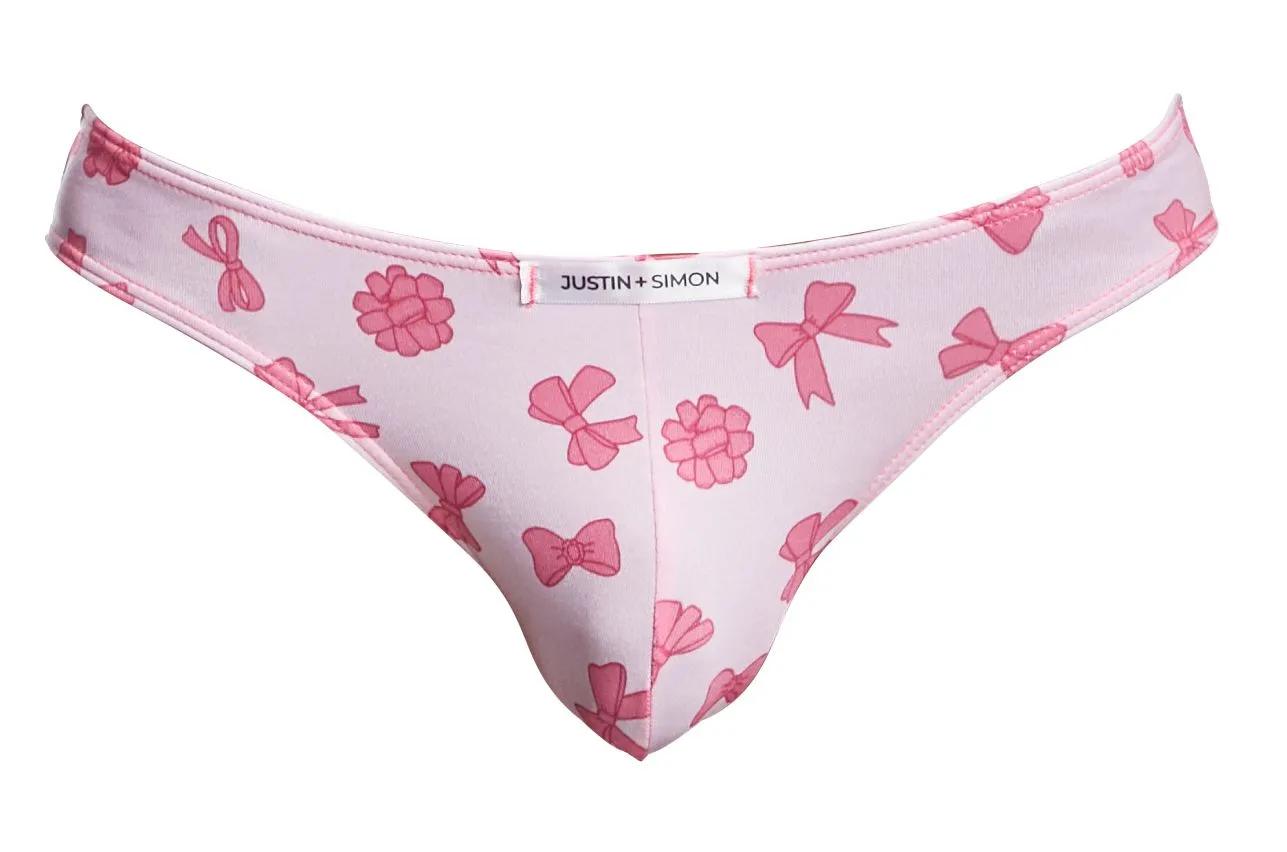 JUSTIN SIMON XSJ01 Classic Bikini Color Coquette