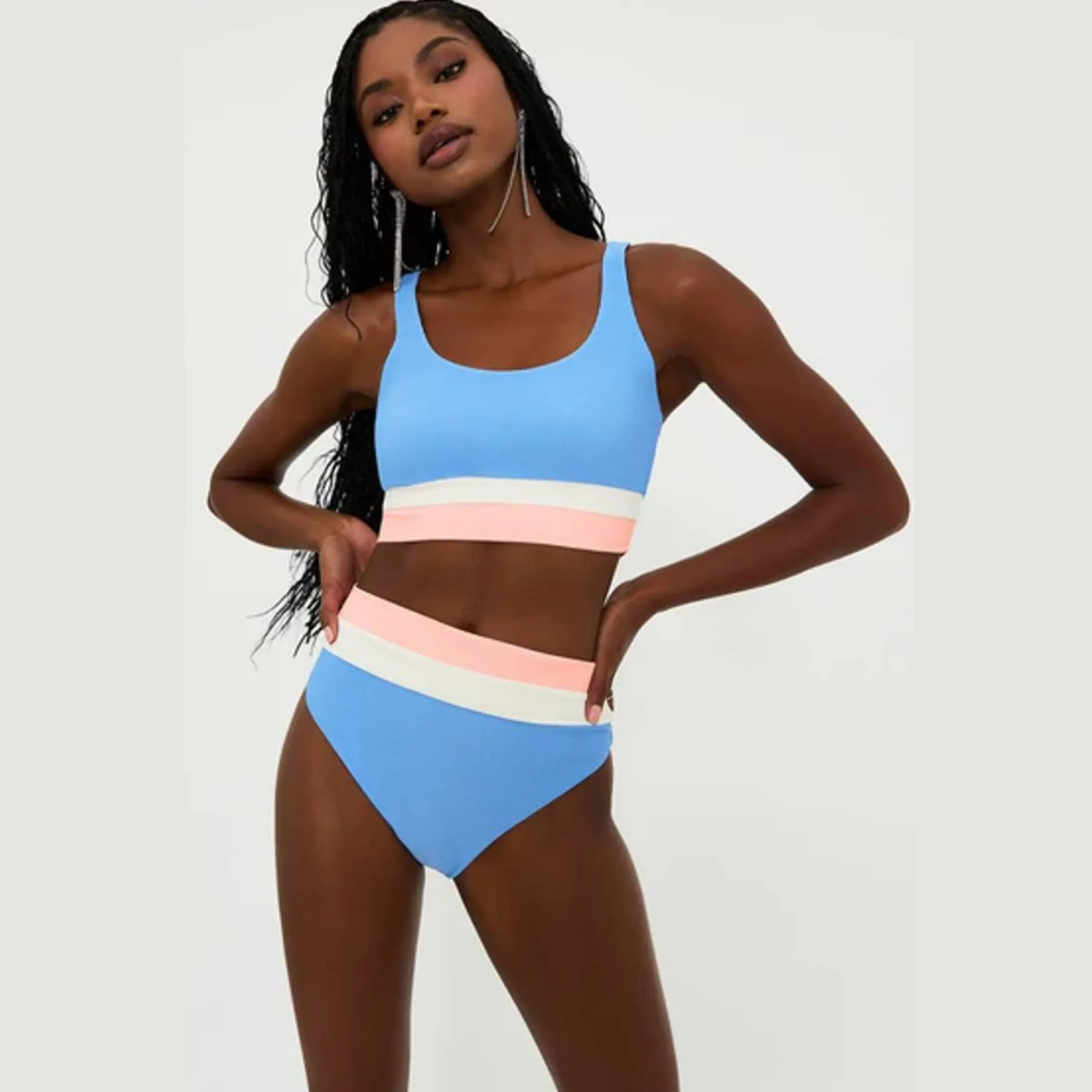 Mackenzie Top - Alps Colorblock