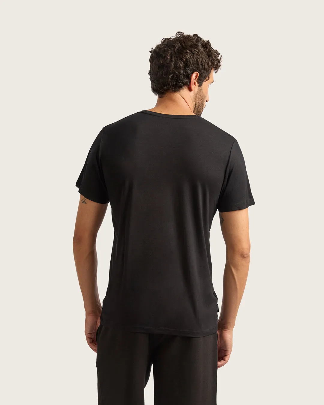 Men's Crew Neck T-Shirt - Black