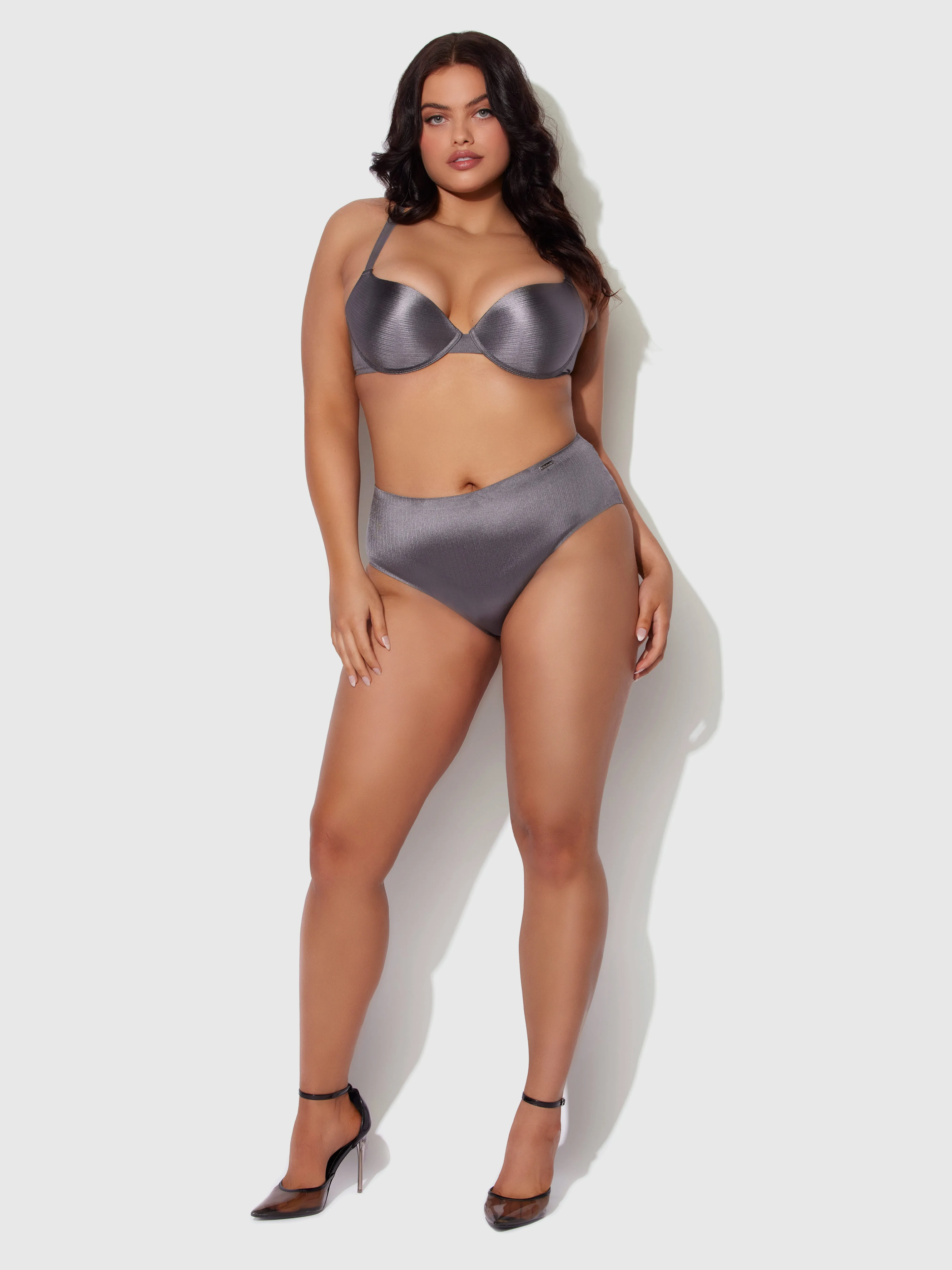 Mira Shimmer Micro Push Up T-Shirt Bra