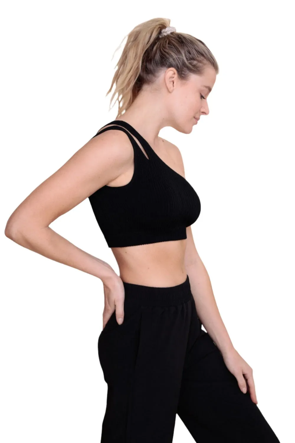 Mono B Seamless Double One Strap Bra AT-B0477