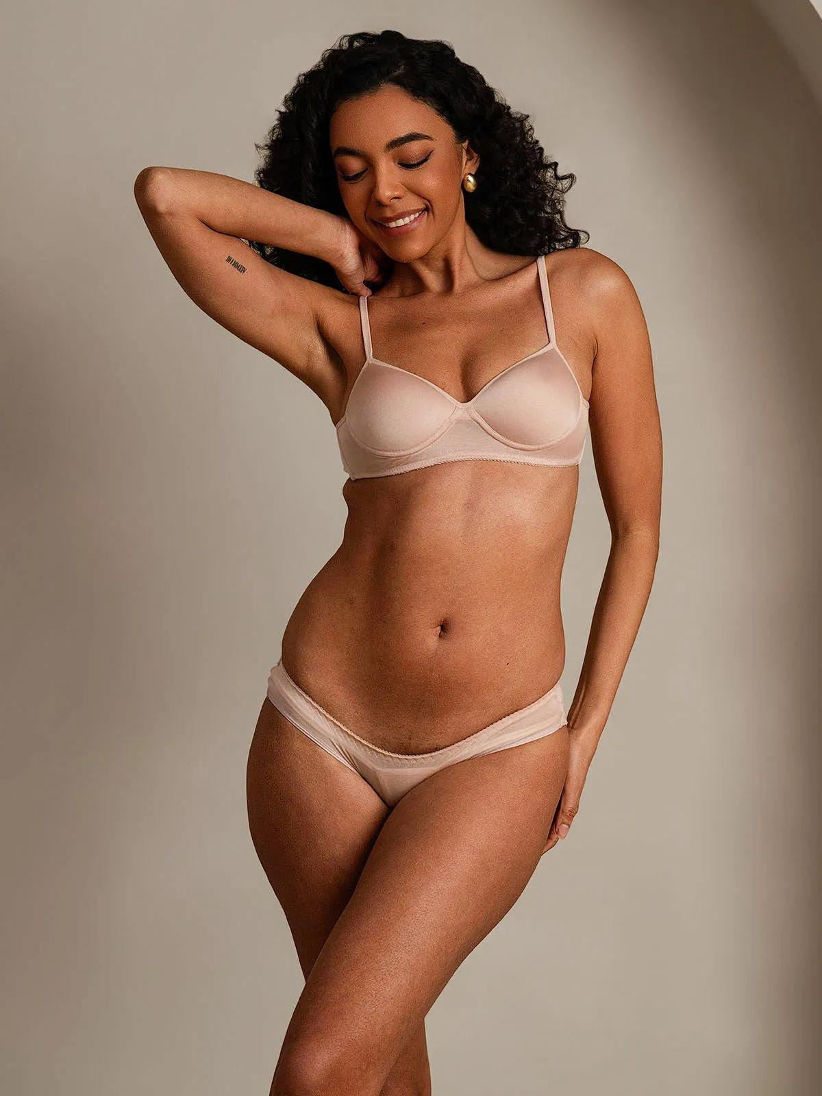 Mulberry Silk Comfort Bra Panty Set