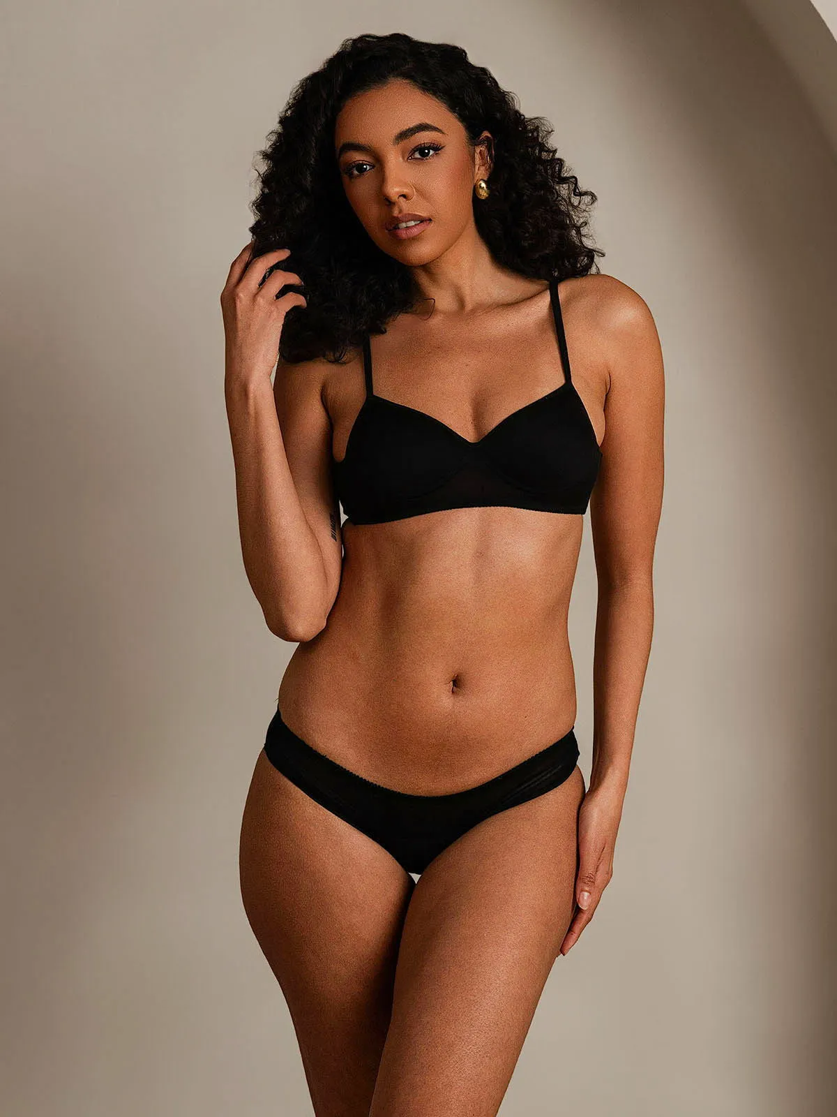 Mulberry Silk Comfort Bra Panty Set