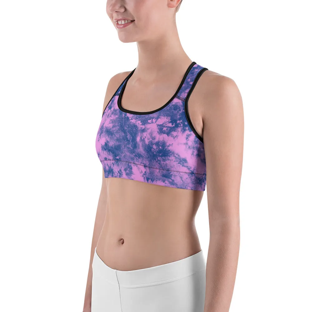 Navy Glaze Sports Bra