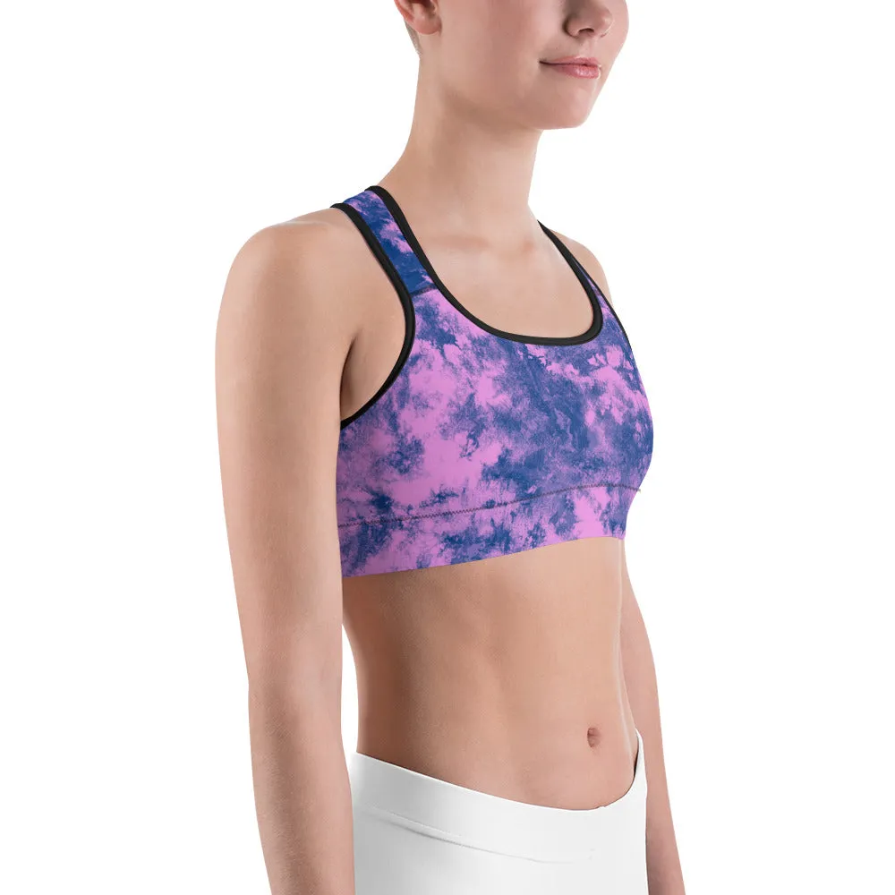 Navy Glaze Sports Bra