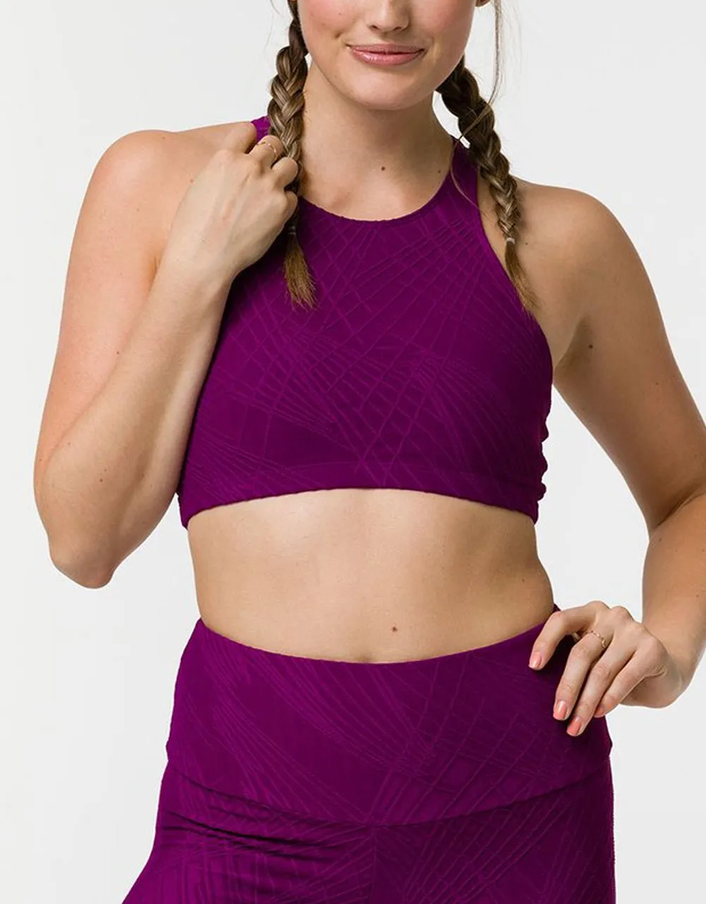 Onzie Flow Heart Bra 3082 Selenite