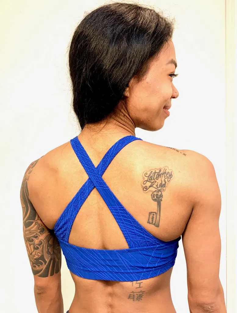 Onzie Flow Heart Bra 3082 Selenite