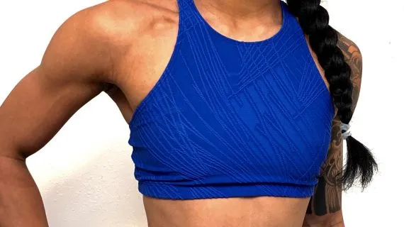 Onzie Flow Heart Bra 3082 Selenite