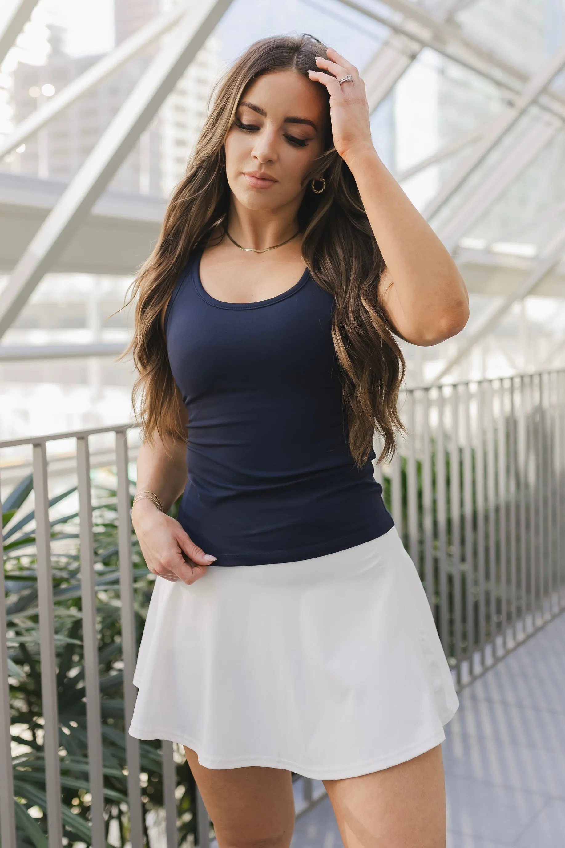 Racerback Tank *Built in Bra