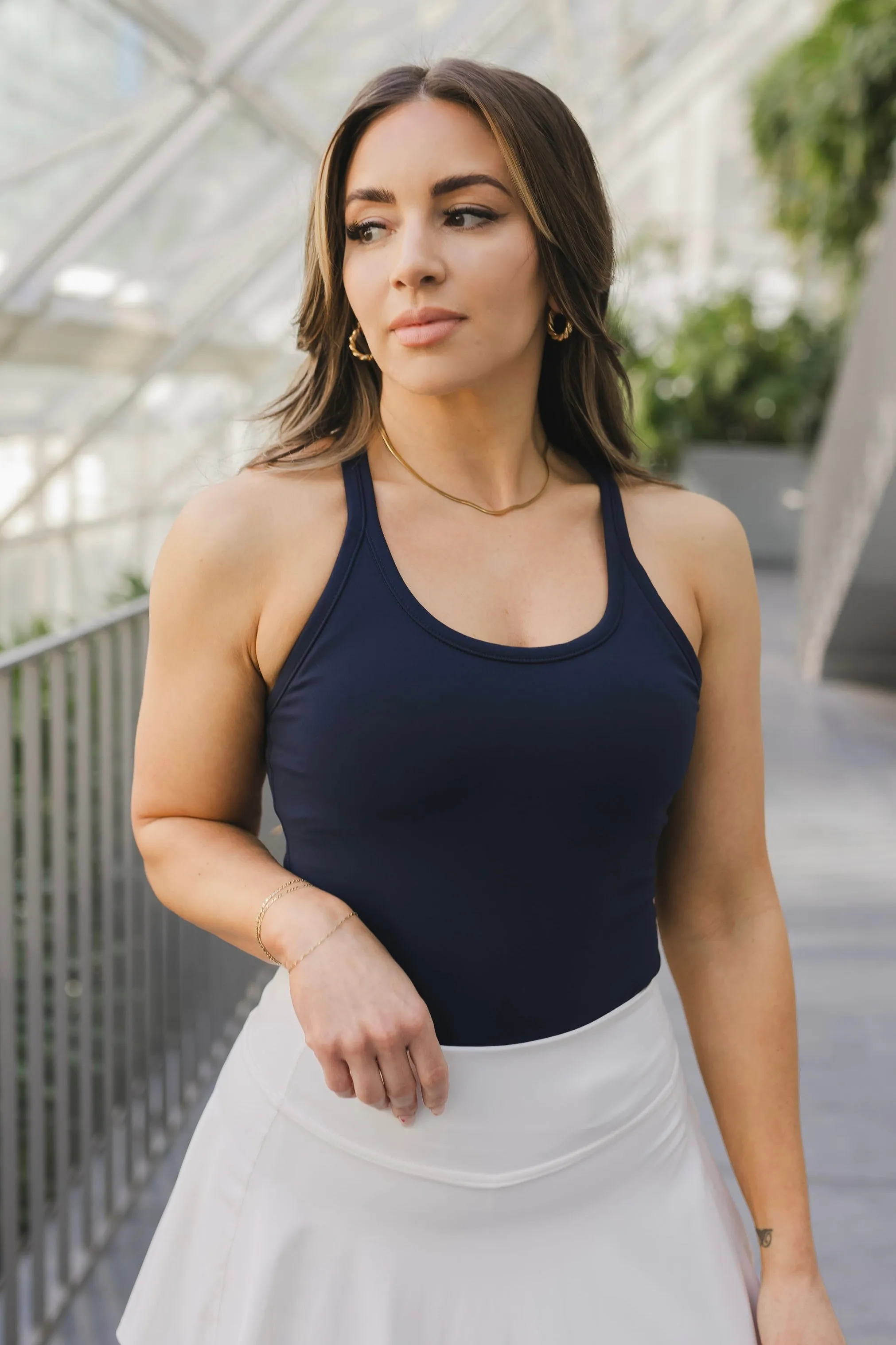 Racerback Tank *Built in Bra