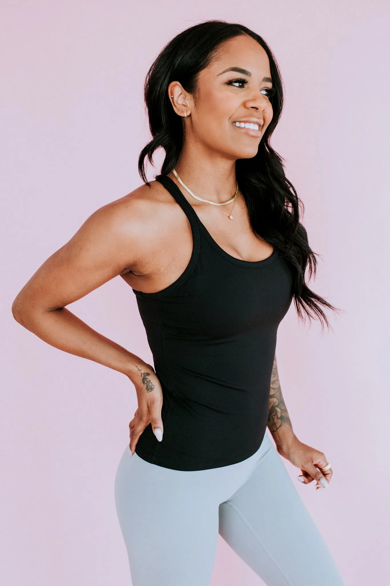 Racerback Tank *Built in Bra