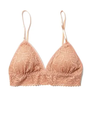 Re-Leaf Padded Triangle Bralette Stardust Beige Sale